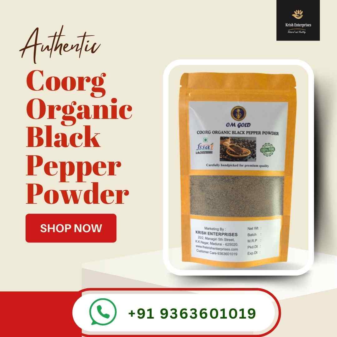 Organic Pepper powder 